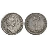 William and Mary - 1690 - Groat