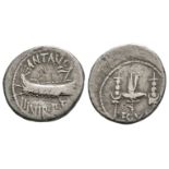 Marc Antony - Legion V[I]? Denarius