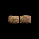 Akkadian Private Contract Cuneiform Tablet