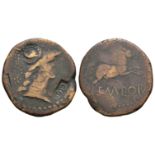 Augustus - Spain - Countermarked Bronze