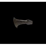 Viking Axe-Hammer with Splayed Blade