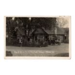 A collection of 19 photographic postcards of Horsham, West Sussex, including postcards titled 'Dog &