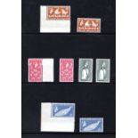 A collection of British Commonwealth stamps in five albums with Australia, New Zealand, South
