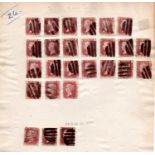 A collection of world stamps in albums and stock books, including Great Britain 1d reds, some
