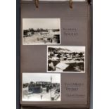 PHOTOGRAPHS. An album containing approximately 113 snapshot-size photographs of the Holy Land, dated