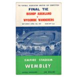 FOOTBALL PROGRAMMES. A collection of various football programmes, mostly 1950s and 1960s,