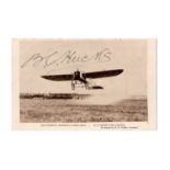A collection of 25 postcards of early aviators and their planes, including postcards titled 'B.C.
