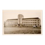 A group of 4 photographic postcards of CIBA Laboratories (later Novartis) in Horsham, West Sussex,