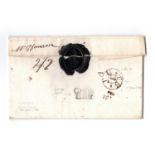 A small group of Great Britain postal history, comprising seven covers, including 1798 entire