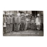 A group of 4 photographic postcards relating to Brighton, comprising 'Indian Wounded, Pavilion