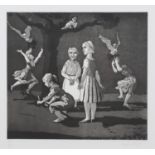 Paula Rego - Tilly in Kensington Gardens, etching with aquatint, signed and editioned 9/100 in