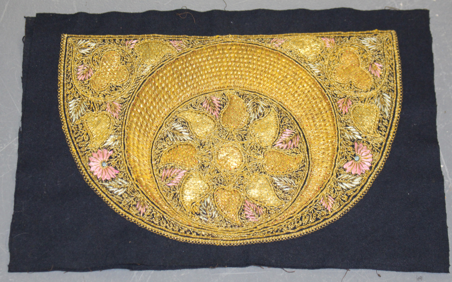 A group of whitework, including linen and damask tablecloths and a lacework frieze.Buyer’s Premium - Image 2 of 3