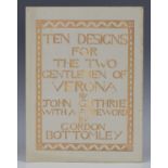 THE PEAR TREE PRESS. - John GUTHRIE. Ten Designs for the Two Gentlemen of Verona. Flansham,