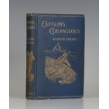 KIPLING, Rudyard. Captains Courageous, a Story of the Grand Banks. London: Macmillan and Co.,