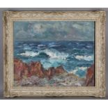 William McTaggart - 'Surf' (Coastal Landscape), late 19th/early 20th century oil on canvas-board,