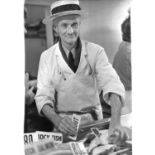 PHOTOGRAPHS. A collection of 31 black and white photographs of local markets, stallholders and