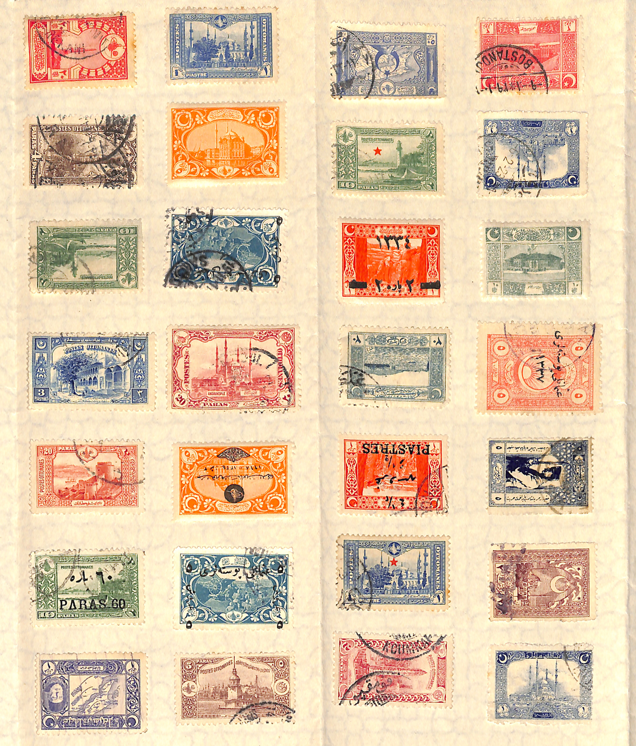 A collection of stamps in four albums and some loose, including Great Britain, Turkey 1920s, - Image 2 of 6