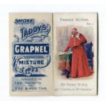 A set of 25 Taddy 'Famous Actors and Actresses' cigarette cards, circa 1903.Buyer’s Premium 29.4% (