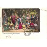 A collection of approximately 66 postcards of North and South America, all sent from either Edwin
