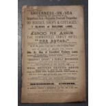 AUCTION CATALOGUES. An auction catalogue relating to Sheerness-On-Sea and the sale of '90 Houses,