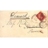 A collection of Great Britain postal history from pre-stamp covers to modern, including first day