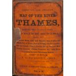 RAVENSTEIN, E.G. The Oarman's and Angler's Map of the River Thames, published by James Reynolds,