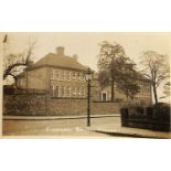 Three albums containing approximately 1110 postcards of Derbyshire, including photographic postcards