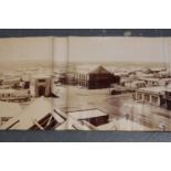 PHOTOGRAPHS. A panoramic albumen-print photograph by B. Ellot, titled and dated 'Johannesburg 1889',
