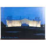 Christo and Jeanne-Claude - 'Wrapped Reichstag', photographic colour print from the photograph by