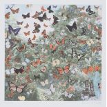 Peter Blake - London Suite: Hyde Park, Positively the Last Appearance of the Butterfly Man, colour