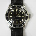 A Rolex Oyster Perpetual Submariner stainless steel cased gentleman's wristwatch, circa 1964,