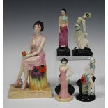 A Royal Doulton Peggy Davies limited edition figure Precious Moment, No. 152 of 250, height 19.