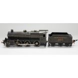 A Bassett-Lowke gauge O electric No. 4644 Maunsell Class N Mogul 2-6-0 locomotive and tender 866,
