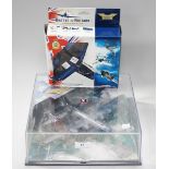 Four Corgi The Aviation Archive limited edition aircraft, comprising an AA 32702 Hawker Hunter, a