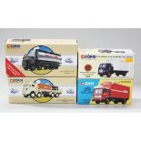 A small collection of Corgi Classics coaches and commercial vehicles, including a No. 97370 AEC 4