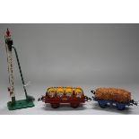 A Hornby Train E320 Riviera 'Blue' part passenger train set, comprising two coaches, track and