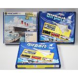 A small collection of Corgi models, including two J.3219/1 Airport sets, a Truckertronic Convoy