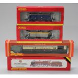 A collection of Hornby Railway gauge OO items, including an R.357 4-6-0 locomotive 'Duke of