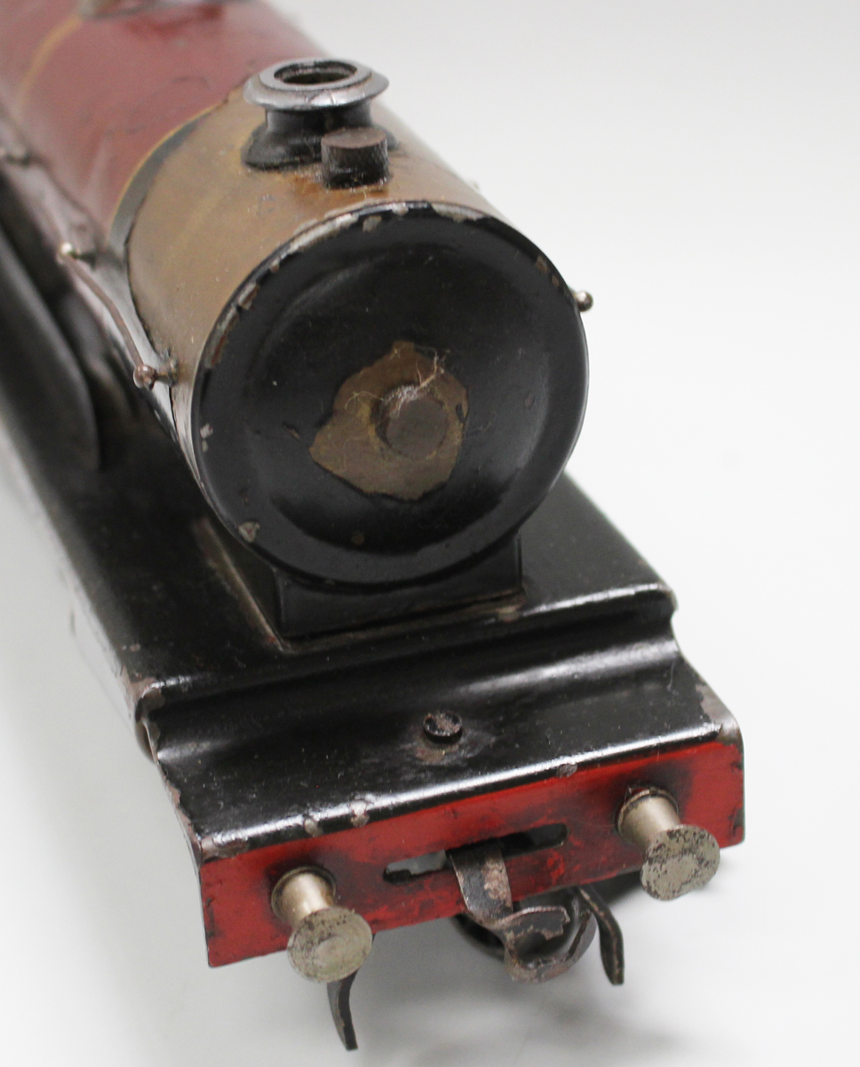 A Bassett-Lowke gauge O live steam 4-4-0 locomotive and tender 6285, finished in LMS maroon - Image 2 of 3