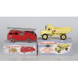 A good collection of playworn Dinky Toys commercial, army and other vehicles, including four Foden