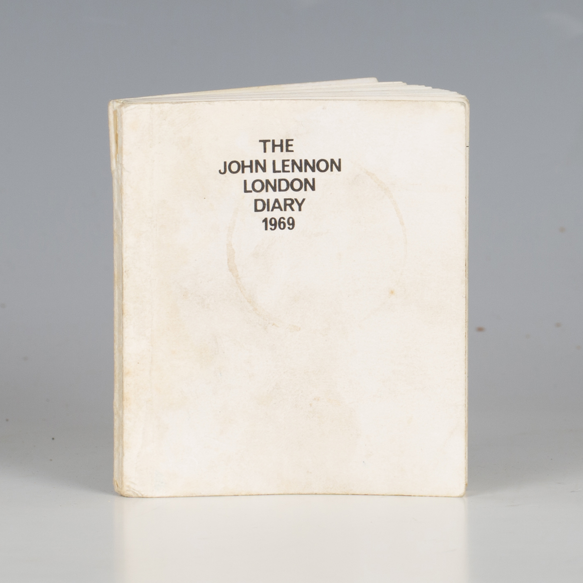 LENNON, John. The John Lennon Diary 1969. London: [N.p: 1968.] 12mo (101 x 88mm.) Facsimile hand-