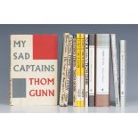 POETRY. - Thom GUNN. My Sad Captains. London: Faber and Faber, 1961. First edition, 8vo (218 x