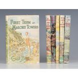 BLYTON, Enid. [Complete Set of Malory Towers]. London: Methuen & Co., 1946-1955. 6 vols., mixed