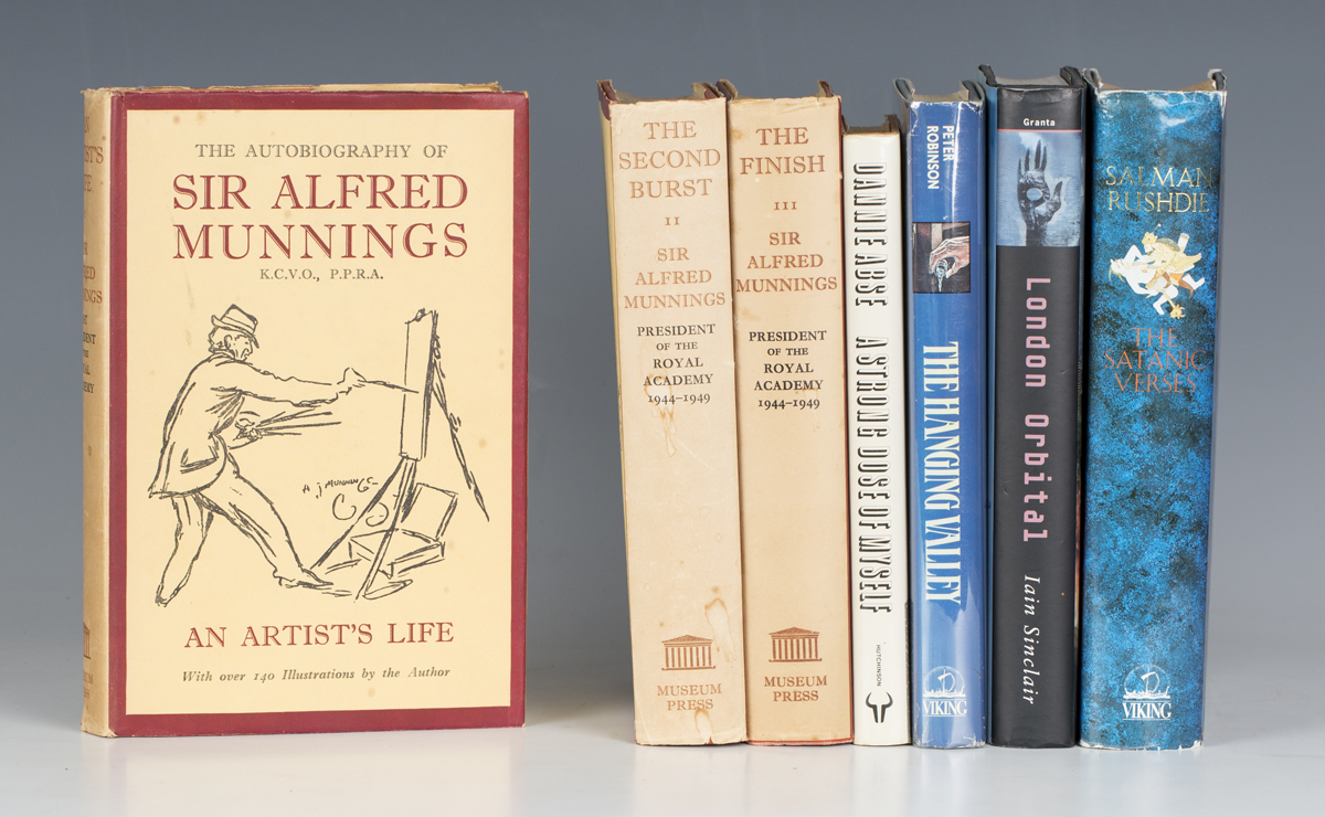 MUNNINGS, Alfred. [The Autobiography:]. The Artist's Life; The Second Burst; The Finish. London: