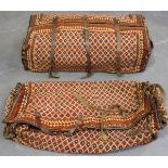 A pair of Ghashghai cargo bags or mafrash, South-west Persia, early 20th century, the flatweave