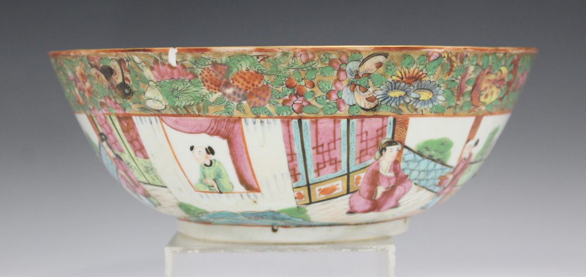 A Japanese cloisonné lobed oval dish, Meiji period, decorated with two birds flying above peonies - Image 17 of 19