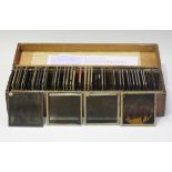 A selection of forty-two glass magic lantern slides, eighteen depicting scenes of Kent hop
