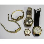 A collection of twenty-six wristwatches, including a Carronade Automatic gentleman's wristwatch, a
