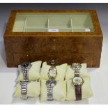 A collection of fourteen gentlemen's wristwatches, including a Casio Wave Ceptor, a Citizen Eco-