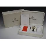 A Jaeger-LeCoultre Geographique Automatic 18ct gold cased limited edition gentleman's wristwatch,